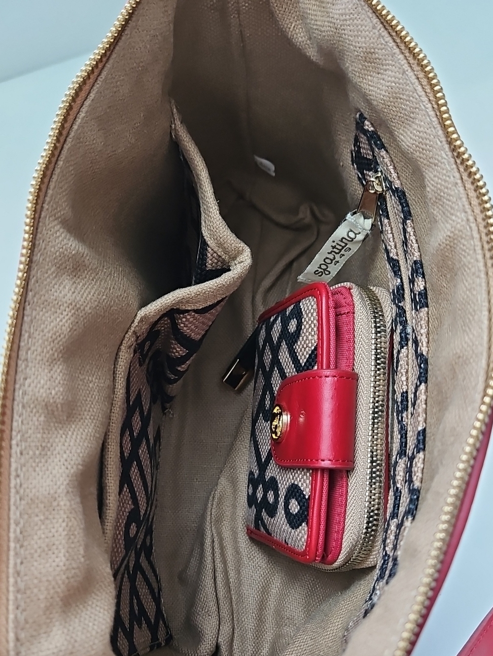 Spartina 449 '1715 Low Country Reign' Satchel, Matching Wallet & Key Fob - Picture 13 of 16